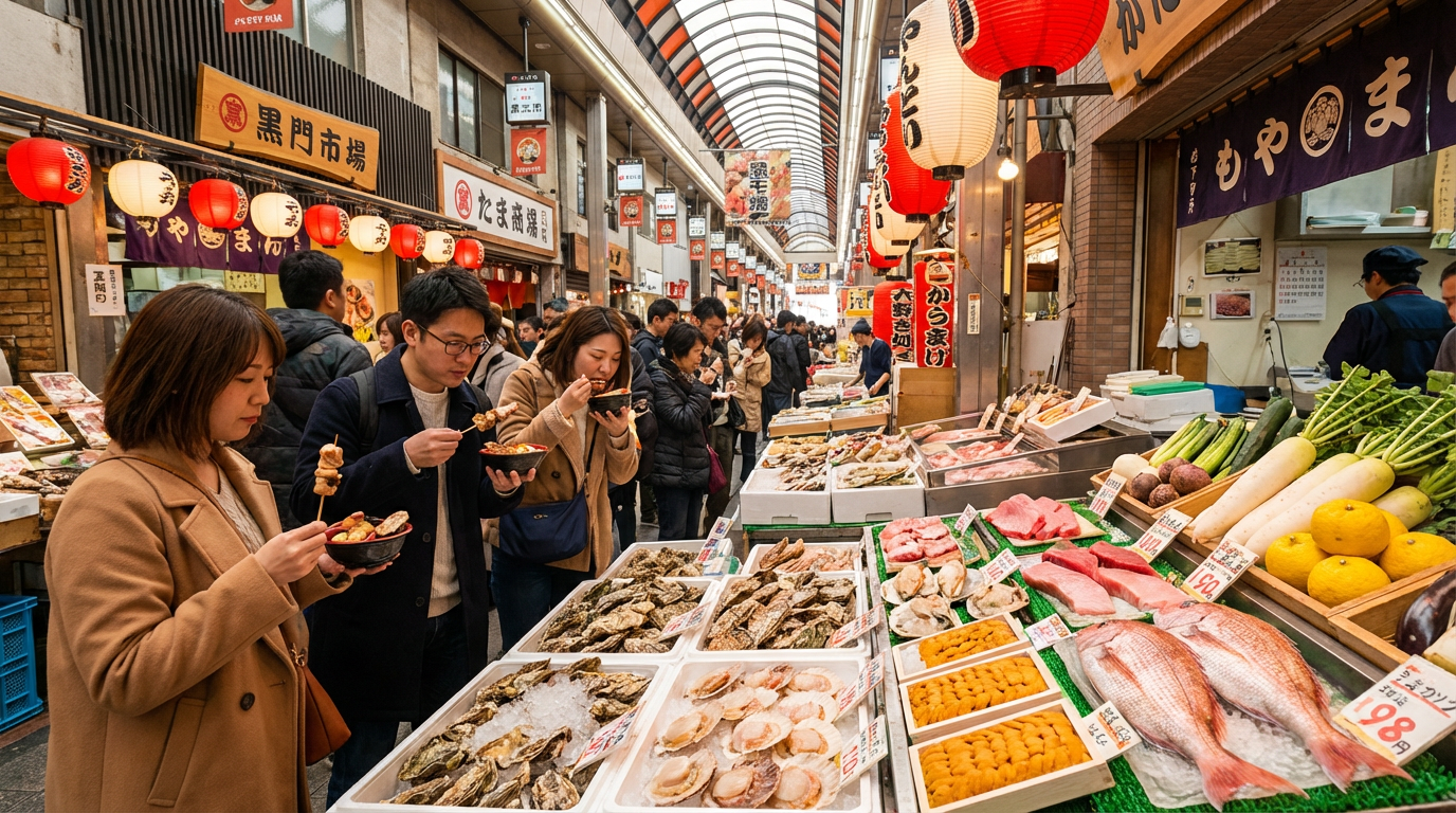 Kuromon Market Osaka