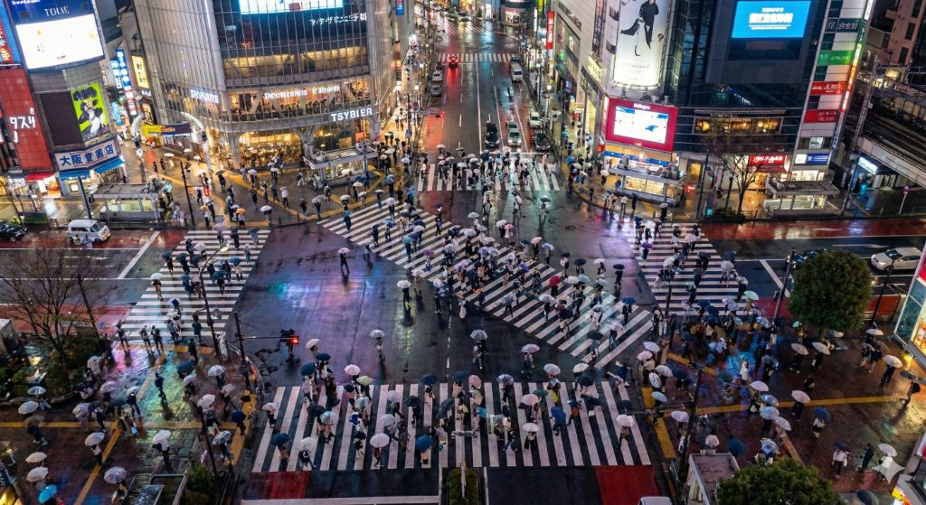 Tokyo Shibuya Crossing